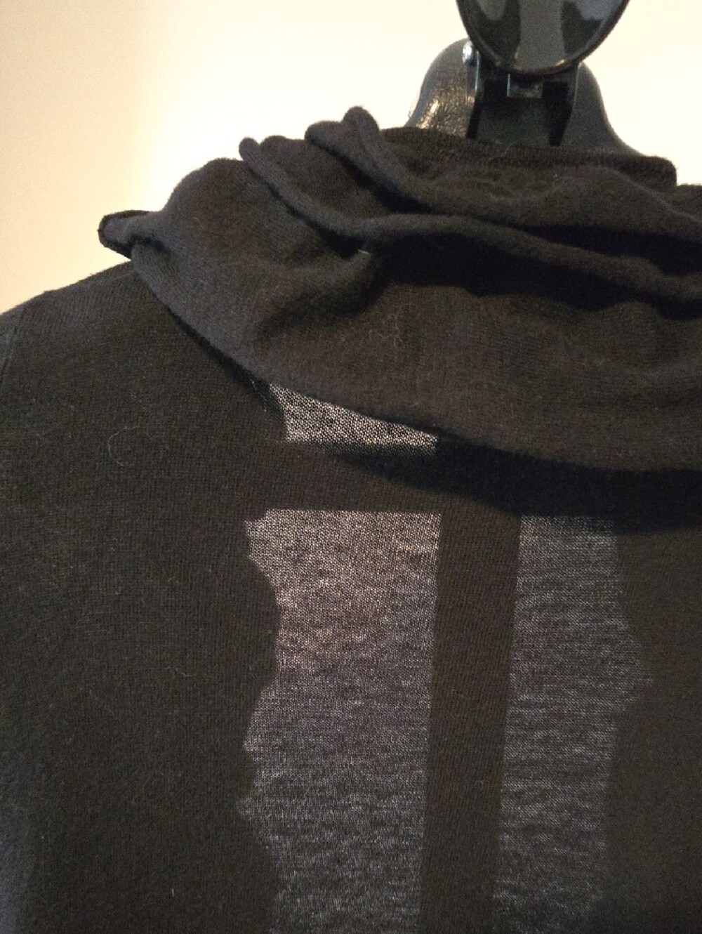 Moth Black Ruffle-Front Cardigan - Picture 6 of 6
